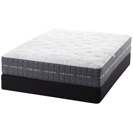 Firm Coil on Coil Mattress and V-Shaped Semi-Flex Grid Foundation