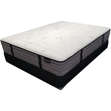 Cal King Firm Pocketed Coil Mattress and 5" Low Profile Boxspring
