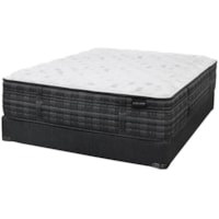 King Plush Coil on Coil Mattress and 9" Semi Flex Box Spring