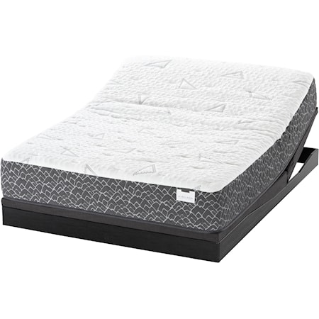 Queen Luxury Firm Luxury Mattress and "Up" Adjustable Foundation