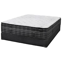 Twin Extra Long Luxury Firm Pocketed Coil Mattress and 9" Semi Flex Box Spring