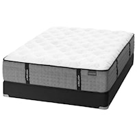 Queen Streamline™ Extra Firm Mattress and Low Profile V-Shaped Semi-Flex Grid Foundation