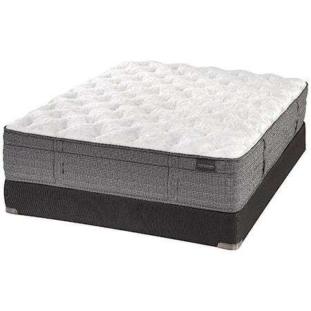 King 14.5" Extra Firm Mattress and Low Profile Semi-Flex Foundation
