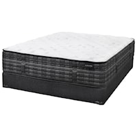 Queen Luxury Firm, Hand Made Luxury Mattress and 5" Grey Semi-Flex Low Profile Foundation