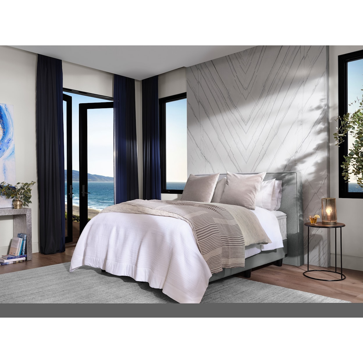 Aireloom Bedding Timeless Odyssey Luxetop Firm M2 Full Luxury Firm Mattress Set