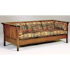 AJ's Furniture Amish Upholstery Cubic Panel Sofa