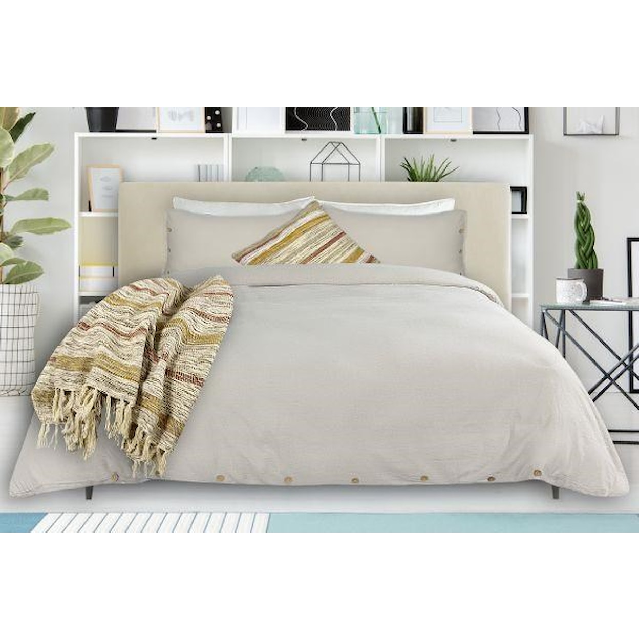 Stoney Creek Bedding Bedding Coxen Sand King 3 Piece Set