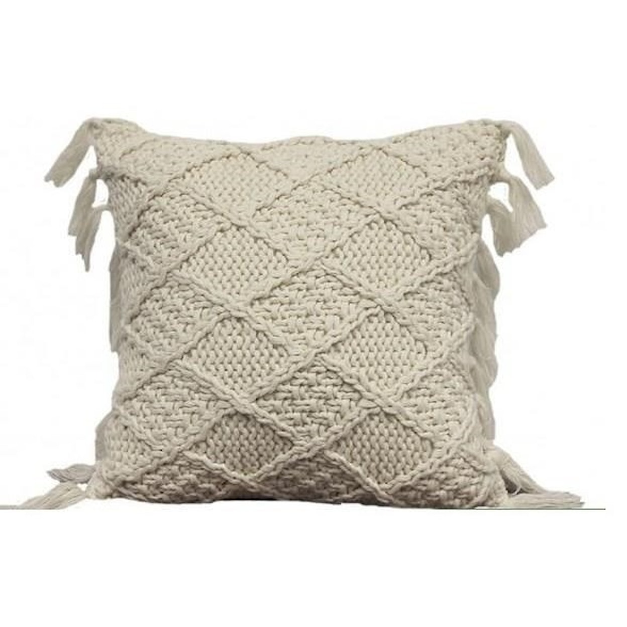 Stoney Creek Bedding Decorative Cushions Coachella Ivory 18" Cushion