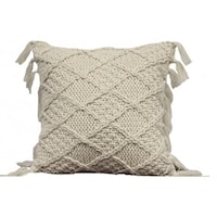 Coachella Ivory 18" Cushion