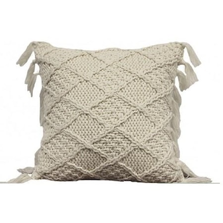 Coachella Ivory 18" Cushion