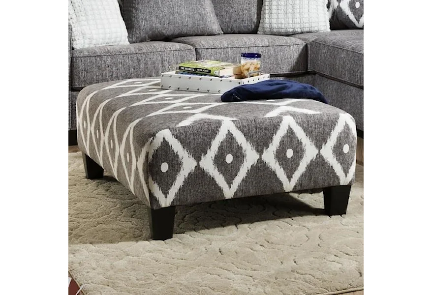 0464 Cocktail Ottoman by Albany at Schewels Home