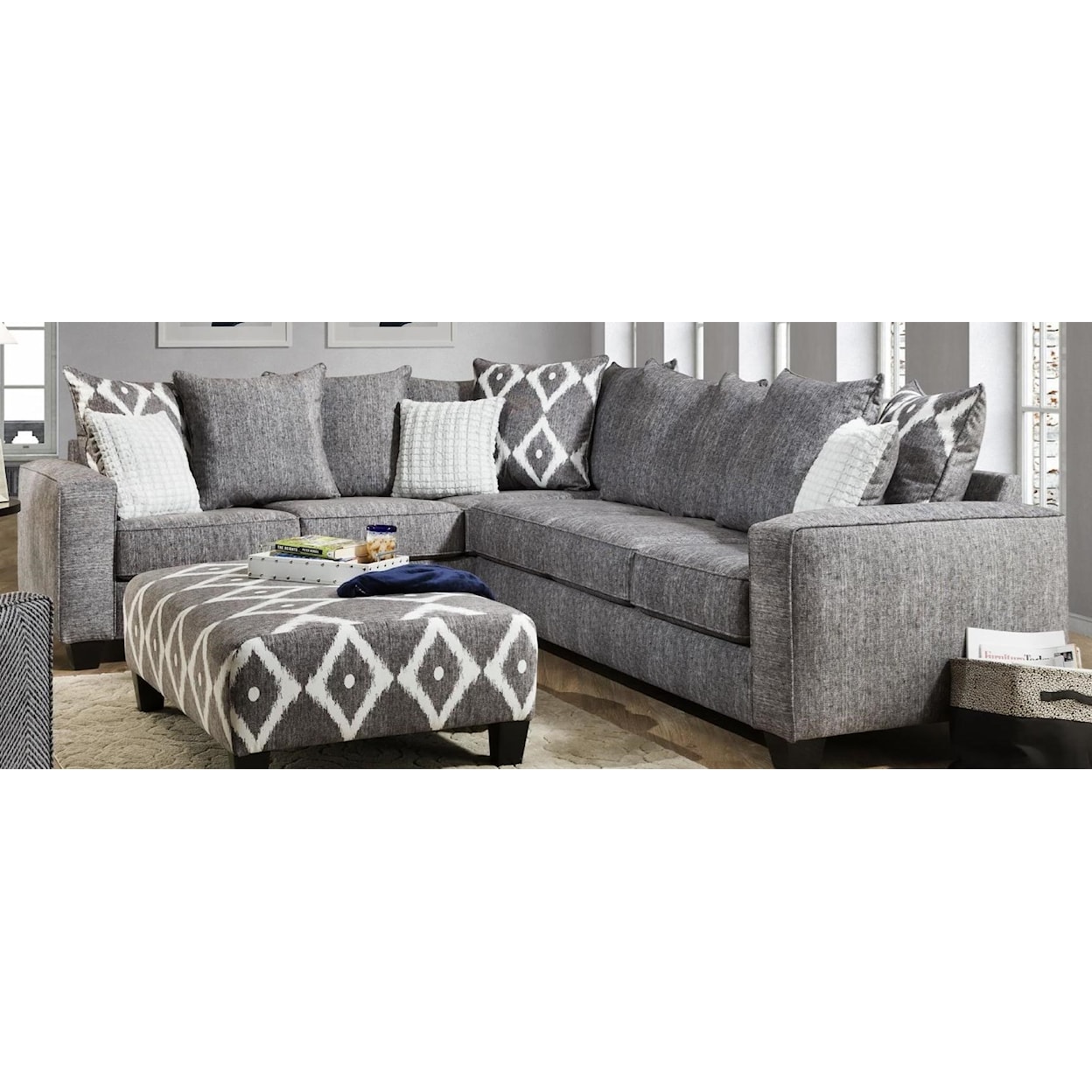 Albany 0464 2 Piece Sectional