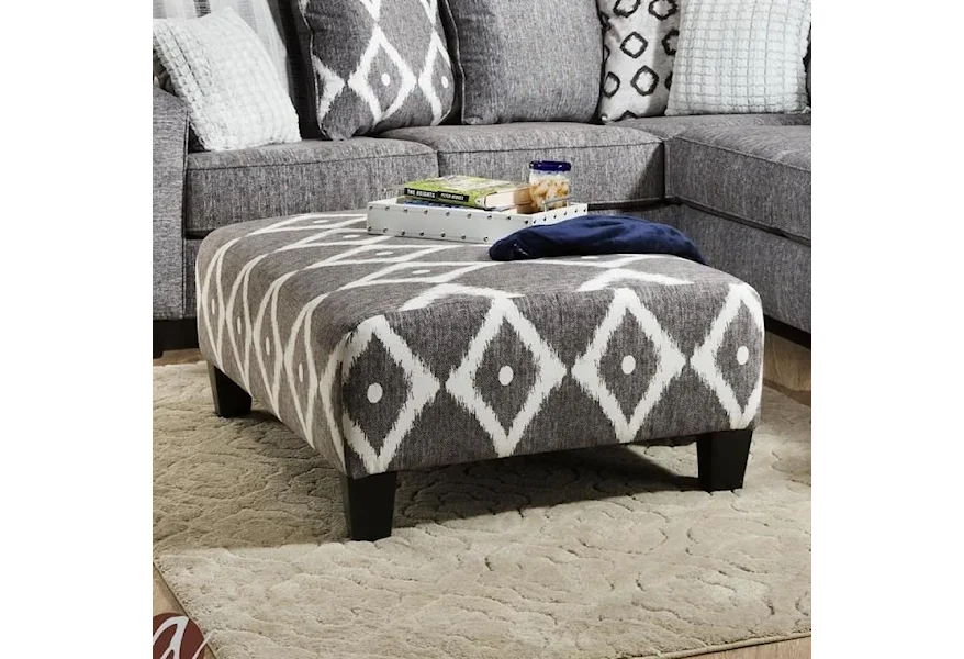 0464 Ottoman  by Albany at Furniture and More