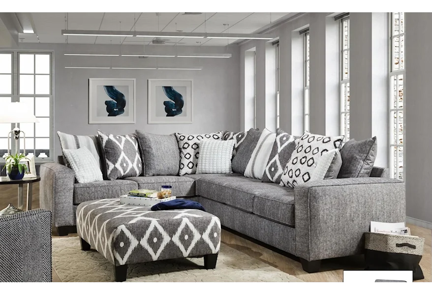 0464 Sectional by Albany at Furniture and More