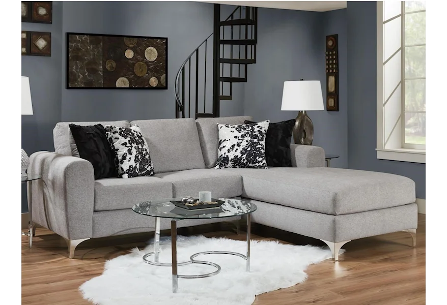 0776 2 Piece Sectional by Albany at Furniture and More