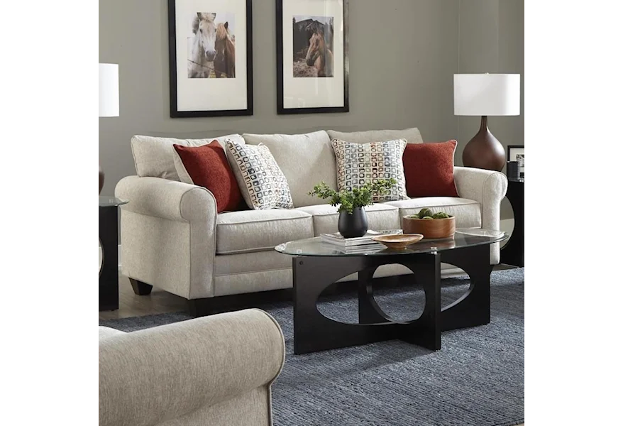 2214 Queen Sleeper Sofa by Albany at Furniture and More