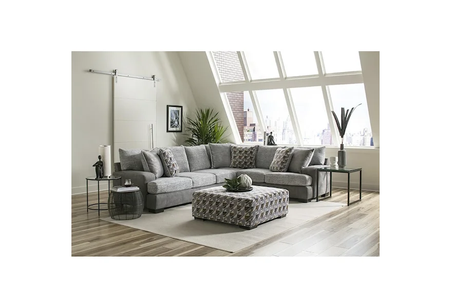 8784 Sectional Sofa by Albany at Schewels Home