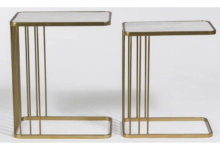Case Accents Nesting End Tables by Taylor and Jade at Sprintz Furniture