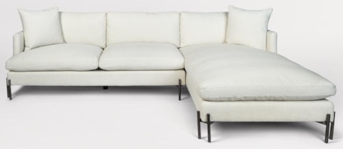 Sectional with Right Facing Chaise