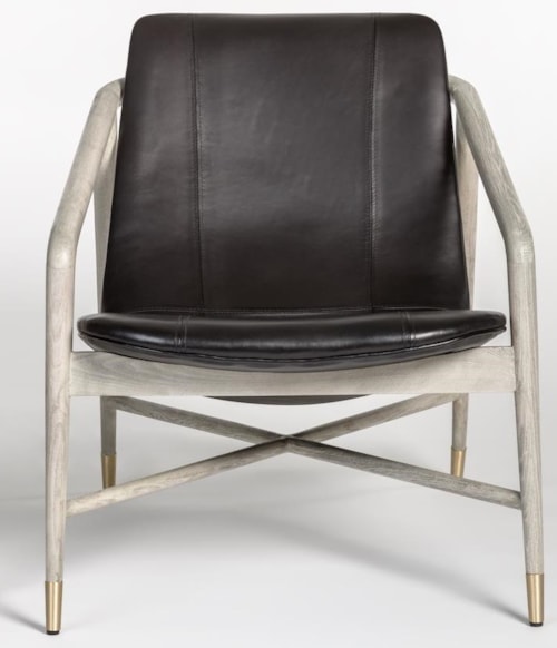 Leather Accent Chair