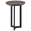 Alexvale Graystone Round Chairside Table