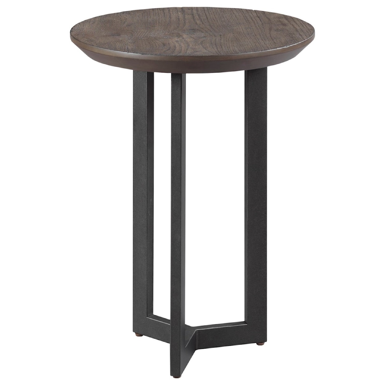 Alexvale Graystone Round Chairside Table