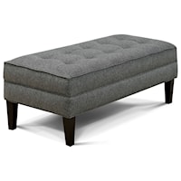 Rectangular Tufted Cocktail Ottoman