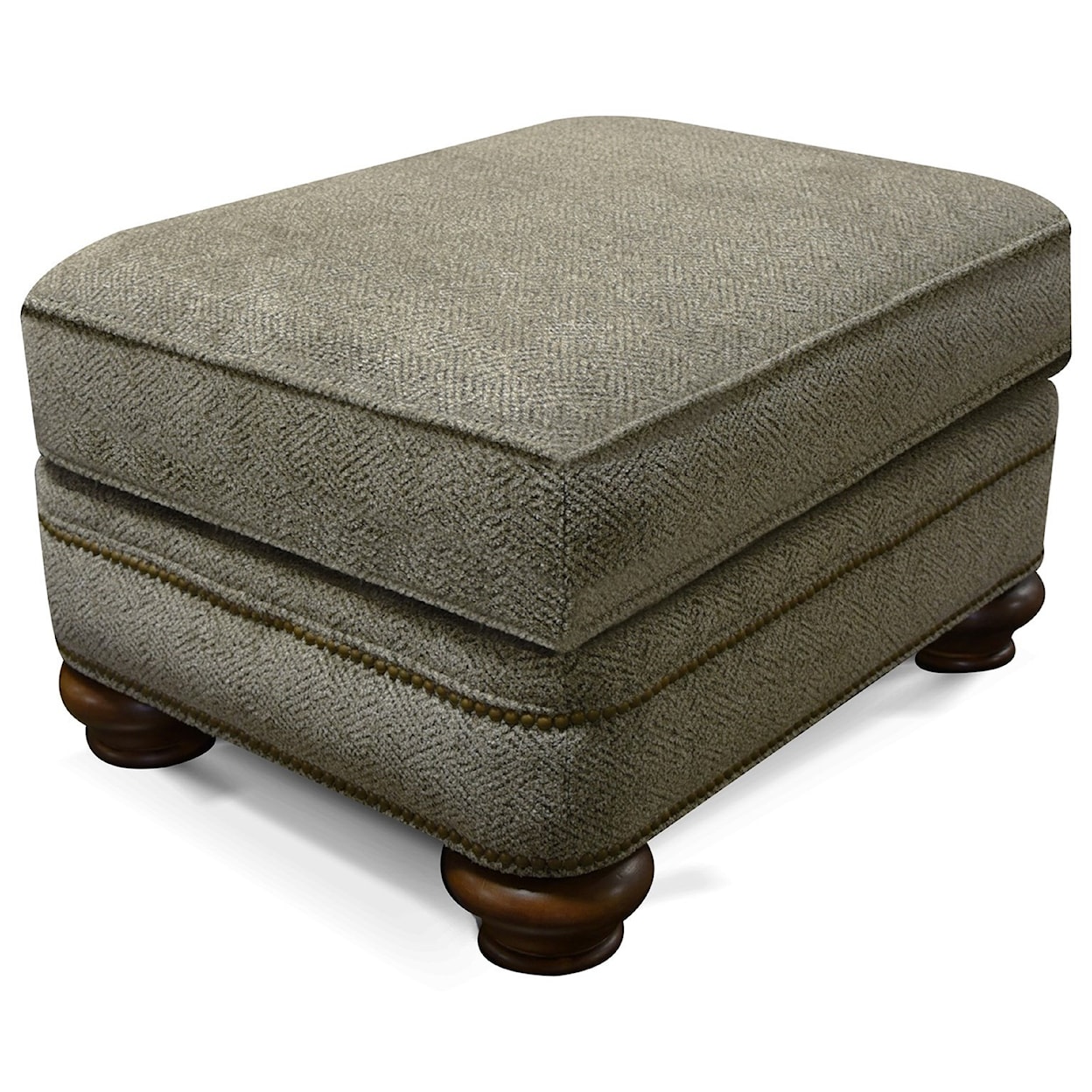 Alexvale V5Q0 Ottoman with Nailhead Trim