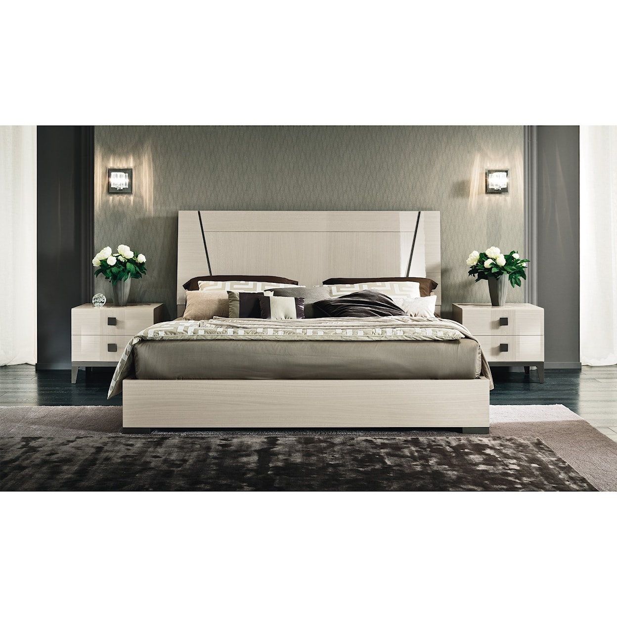 Alf Italia Mont Blanc King Bedroom Group