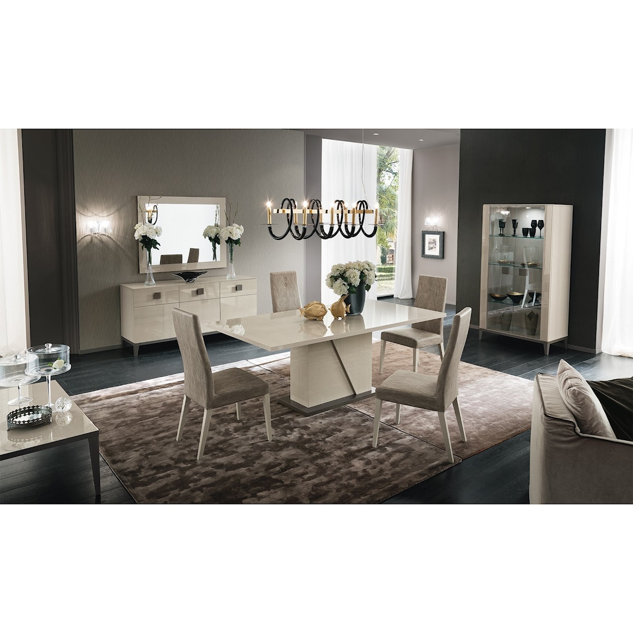 Alf Italia Mont Blanc Dining Side Chair