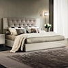 Alf Italia Mont Blanc Queen Upholstered Bed