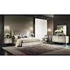 Alf Italia Mont Blanc King Upholstered Bed