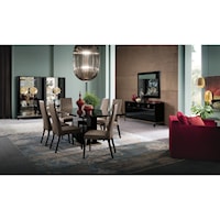 Contemporary Formal Dining Room Group