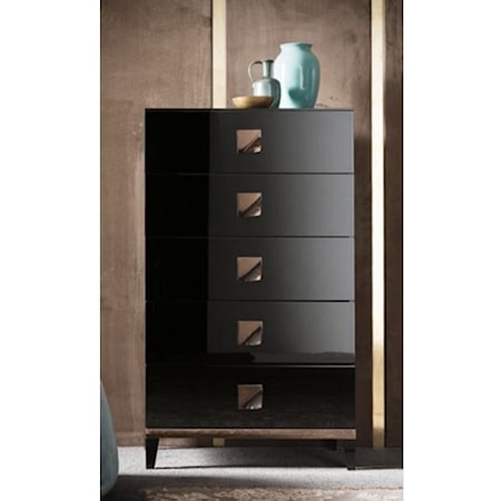 Contemporary Chest of Drawers with 5-Drawers