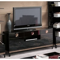 Contemporary TV Stand with Three Drawers