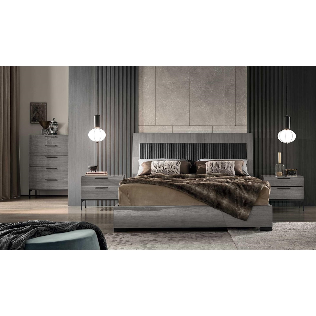 Alf Italia Novecento King Bed