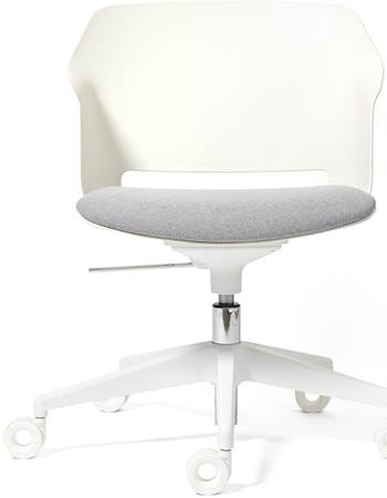 Clop White Office Chair