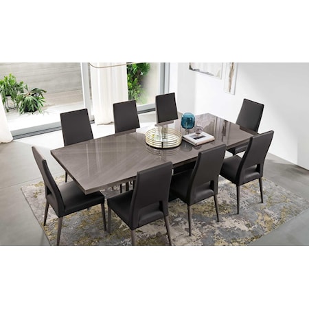 9 Piece Dining Set -Olimpia Collection