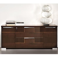 Credenza with 2 Doors and 2 Drawers