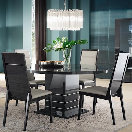 Round Table and Chair Set