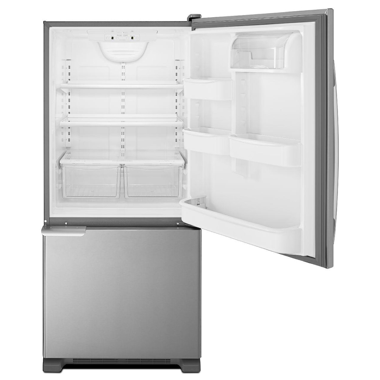 Amana Bottom Mount Refrigerators 18.5 Cu. Ft. Bottom-Freezer Refrigerator