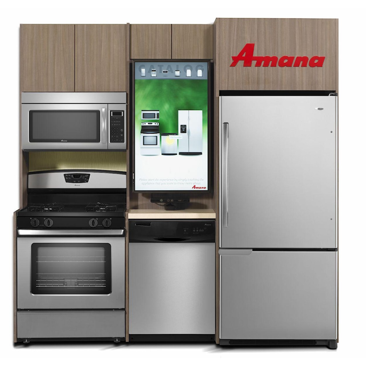 Amana Bottom Mount Refrigerators 18.5 Cu. Ft. Bottom-Freezer Refrigerator