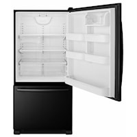ENERGY STAR® 22 Cu. Ft. Bottom-Freezer Refrigerator with Glide-Out Wire Lower Freezer and QuickSplit Organizer