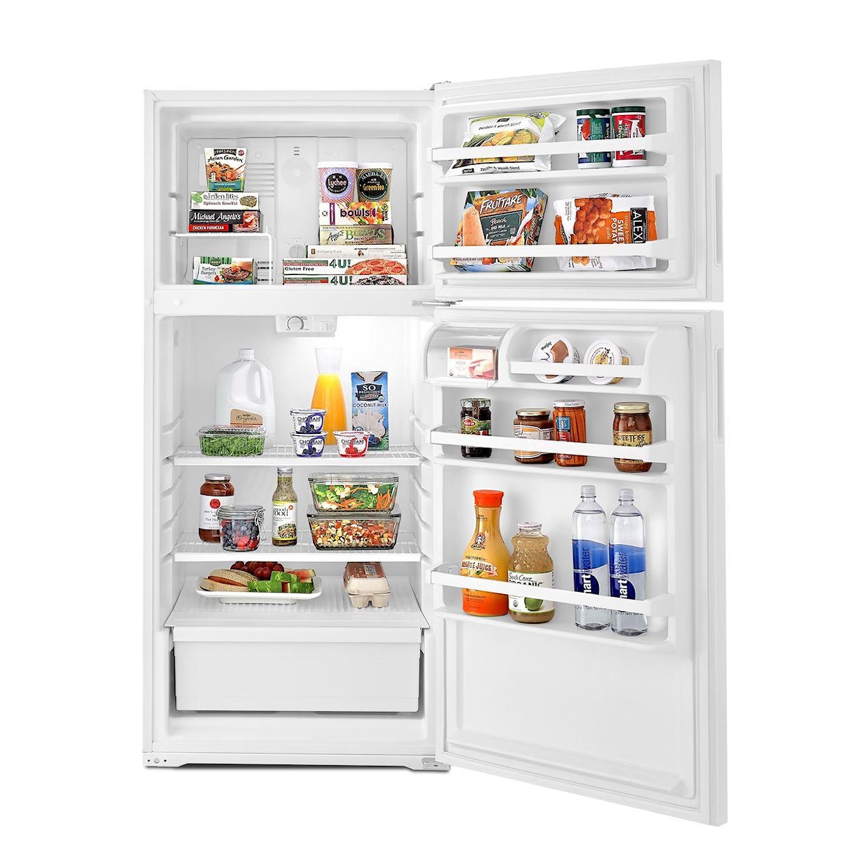 Amana Top Mount Refrigerators 14 cu. ft. Top-Freezer Refrigerator