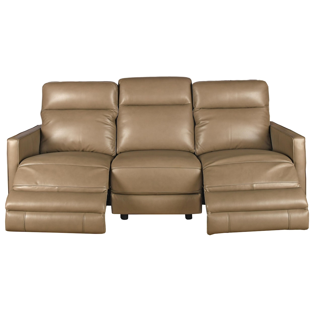 Craftsmen Leather New Milan Leather Power Reclining Sofa