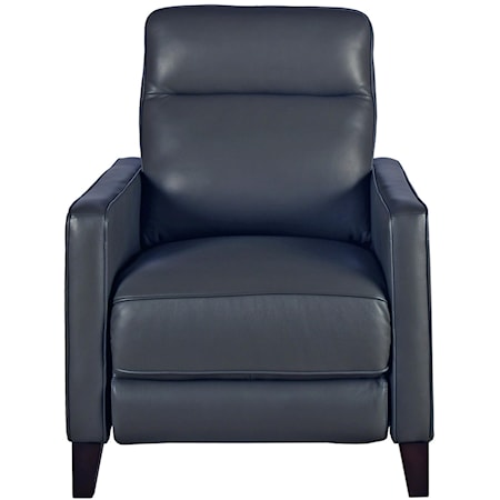 Dual Power Leather Recliner