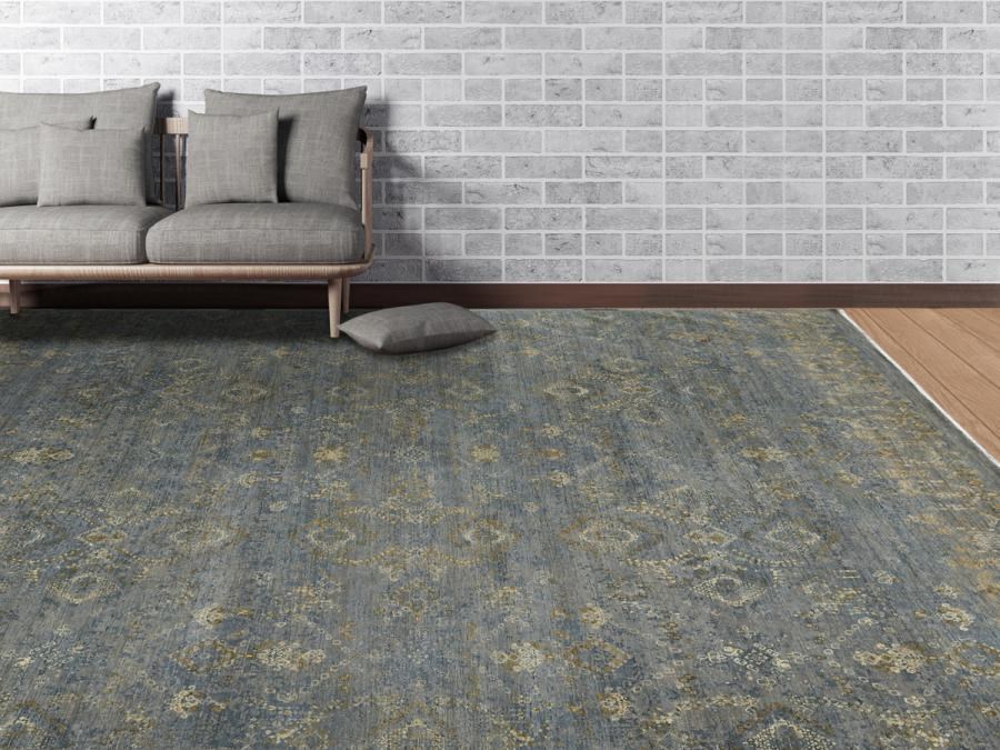 Amer Rugs Amer Kohinoor Light Blue 9x12