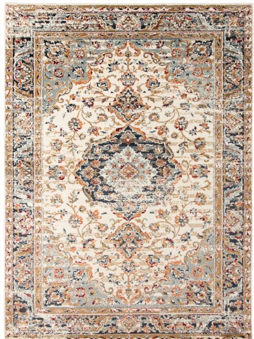 Allure Ivory-Navy 8'9x11'9
