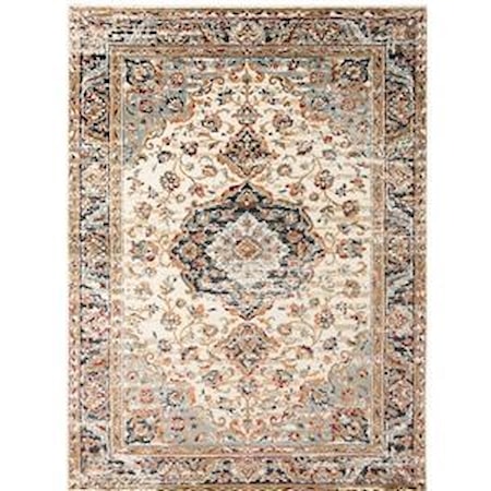 Allure Ivory-Navy 8'9x11'9