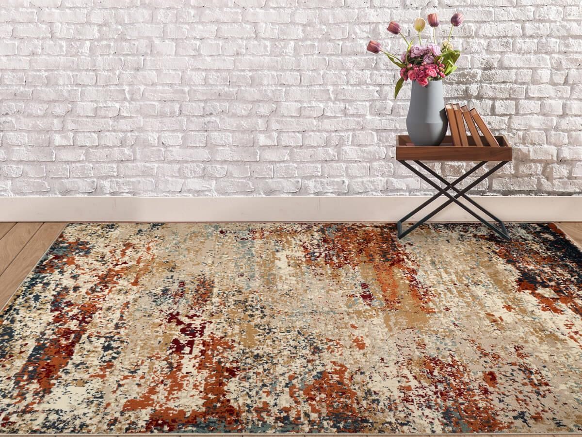 Amer Rugs Amer Allure Ivory Orange 8'9x11'9